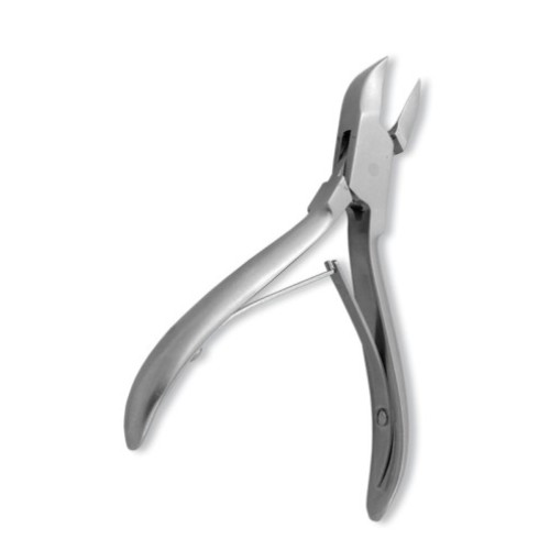 Nail Cutter, Double Spring. Mirror Finish.